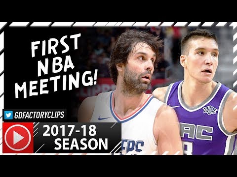 Milos Teodosic vs Bogdan Bogdanovic Duel Highlights (2017.10.12) - First NBA Meeting!