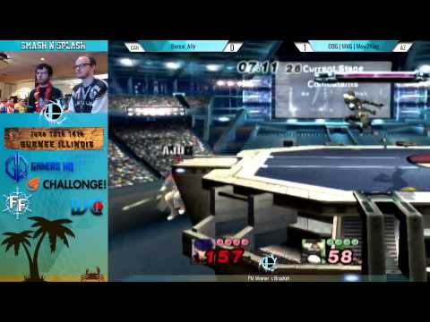 Smash'N'Splash - COG MVG| Mew2King (Sheik) vs Boreal Ally (Ike)