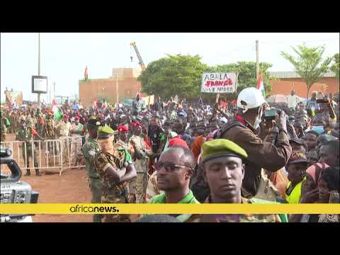 Niger: Thousands again take part in anti-French protests, say 'enough is enough'