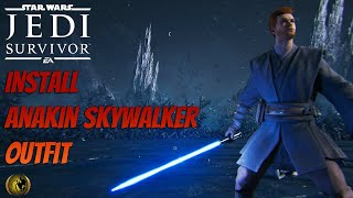 How to install Anakin Skywalker Outfit Mod in STAR WARS Jedi Survivor Tutorial