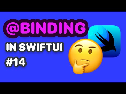 Passing data between views in SwiftUI with Binding (SwiftUI Binding, Passing Data In SwiftUI) thumbnail