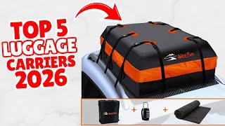 Which Cargo Box Wins? Top 5 Best Luggage Carriers for Cars (2026)