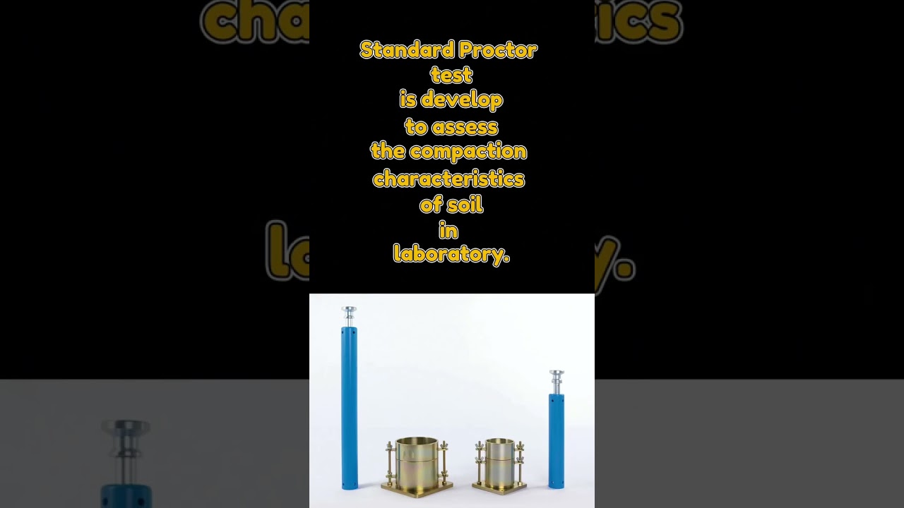 What is the important of standard proctor test? #SoilMechanics #Geotechnical