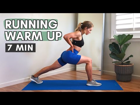 Pre-Workout vor dem Laufen / So wärmen Sie sich in 7 Minuten auf