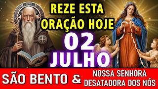 🌹ORAÇÃO PODEROSA À NOSSA SENHORA E SÃO BENTO 🙏 Contra Inveja, Dívidas e Caminhos Fechados