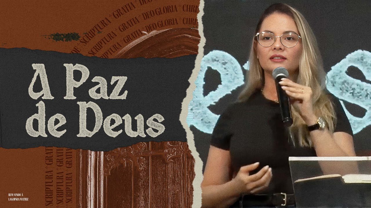 A PAZ DE DEUS - PRA. LIVIA DANIELE | CULTO DA TARDE