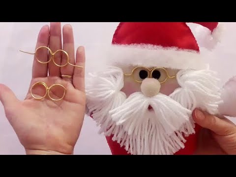 Santa Claus Glasses - 🎅 How to Make Santa Claus Glasses
