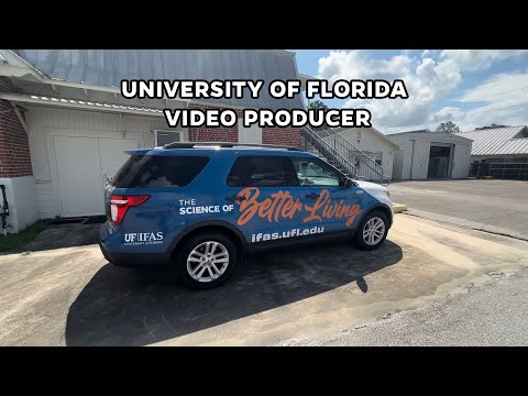 Day in the life of a video producer at the University of Florida | Vlog 1