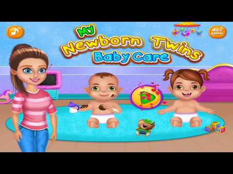 My Newborn Twins Baby Care Video