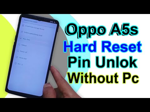 Oppo a5s lock Screen Password Reset | Cph(1909)Remove Screen Lock Kaise Tode Without Pc Hard Reset |