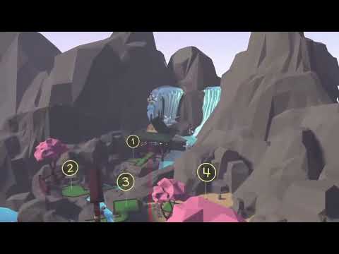 Amazing final hole!! | Cherry Blossom (Easy) - Walkabout VR Mini Golf course tour