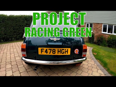 *RESTORATION PLANS* John Cooper Conversion Racing Green - Classic Mini Workshop Pt.2