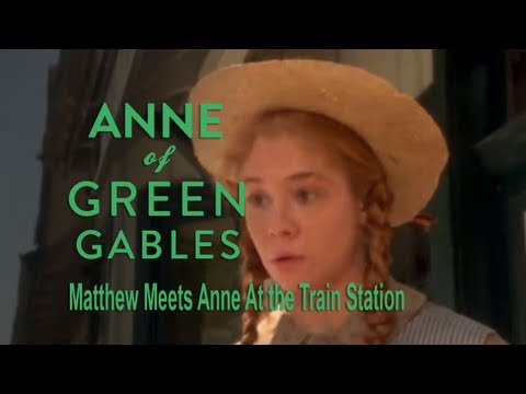 Matthew meets Anne at the train station - Anne of Green Gables
