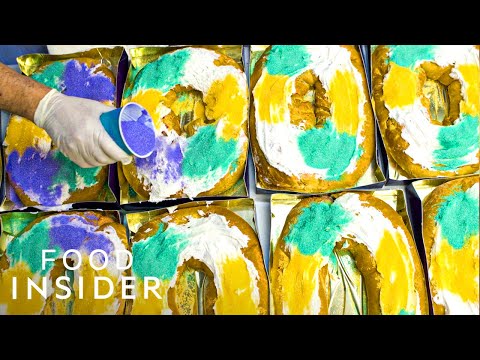 King Cake is Mardi Gras' Most Famous Dessert | Legendary Eats Video