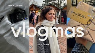 get ready for christmas day with me and my new sony zv1 vlog camera 📸 | VLOGMAS 2023 P3 🎄💛