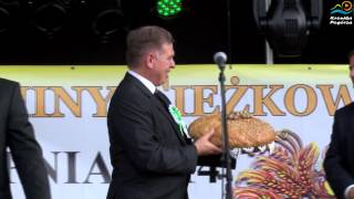 preview picture of video 'Dożynki Powiatowe - Ciężkowice 2014'