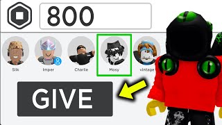 How To GIVE ROBUX To FRIENDS... (2024)