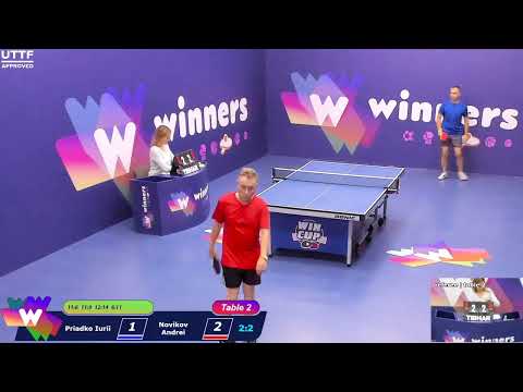 WINners CUP table 2  04.09  Priadko Iurii - Novikov Andrei  20:30