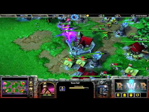 Yumiko(HU) vs WC(HU) - Game 2 - WarCraft 3 gameplay - RN443