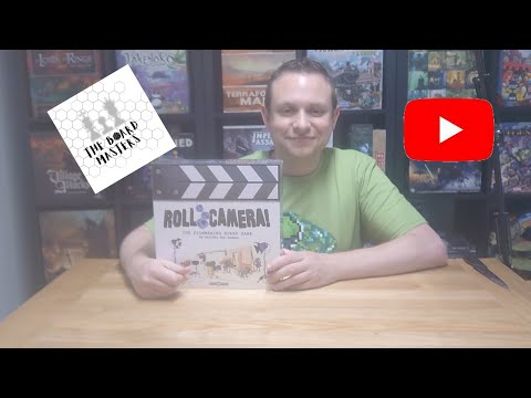 Unboxing Roll Camera! The Filmmaking Board Game! ACTION!