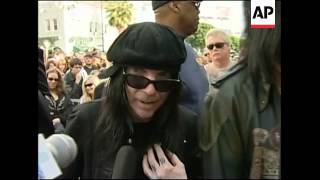 REPLAY Motley Crue are inducted into the Hollywood Walk of Fame