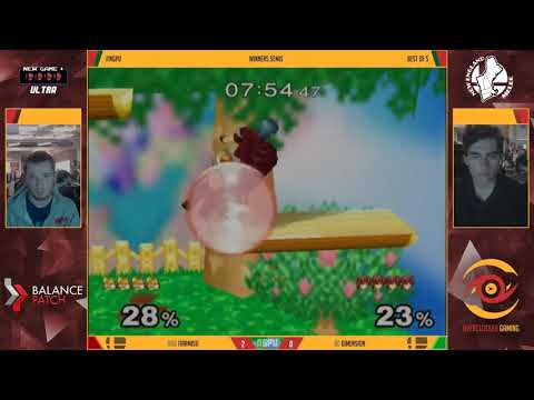NGPU 52 SSBM - HoG | Tiramisu (Fox) vs. Dimension (Marth) - Melee WSF