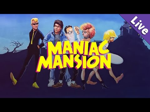 Maniac Mansion Deluxe (1987/2004) ✦ Adventure (Livestream-Aufzeichnung)