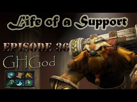 Dota 2 L.O.S - GHGods EarthShaker - EZ (Episode 36)