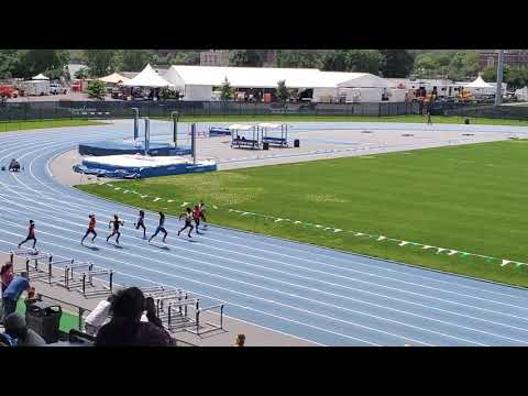 Novas 9-10 girls (Breezy & Jade) 100m dash at the Northeast Championships H1