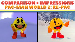 PAC-MAN World 2: Repac Comparison & Impressions