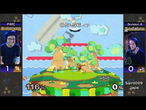 Florida Melee Circuit Season 2 Finals - Brokenyew (Fox) Vs Sodabro (Falco) - Division 2