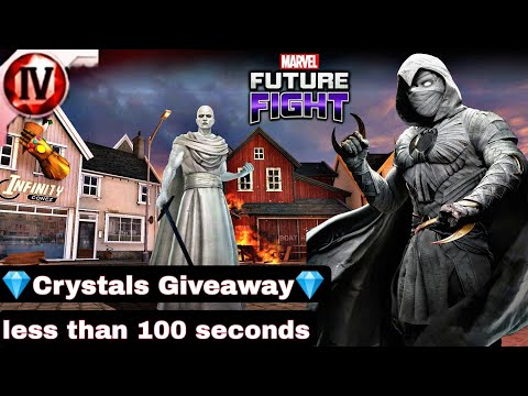 |💎Crystals Giveaway💎| MOON KNIGHT vs Gorr stage 19 less than 100 seconds #marvel_future_fight