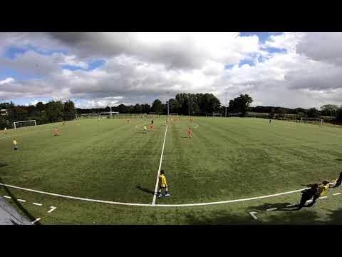 2de helft RKVV Velsen O.17-1 - VV Bergen O.17-2