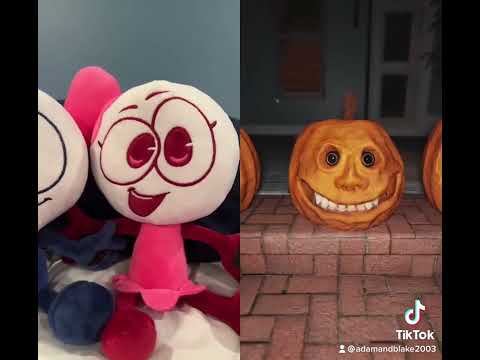 Pencilmate and Pencilmiss are choosing a Pumpkin! 🎃 (Halloween Special) #shorts #halloween