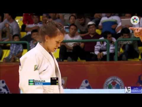 Judo 2013 Grand Prix Tashkent: Kovaleva (UZB) - Gulova (UZB) [-48kg] bronze