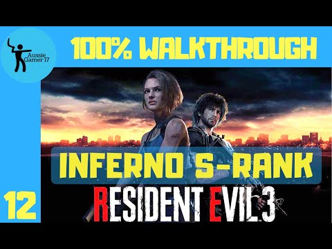 Resident Evil 3 100% Walkthrough Part 12 Inferno S-Rank