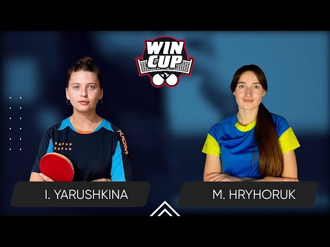 12:45 Iryna Yarushkina - Mariana Hryhoruk West 2 WIN CUP 04.02.2024 | TABLE TENNIS WINCUP