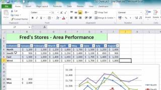 Download the video "Excel 2010 Tutorial For Beginners #14 - Charts Pt.5 Dynamically Update Charts (Microsoft Excel)"