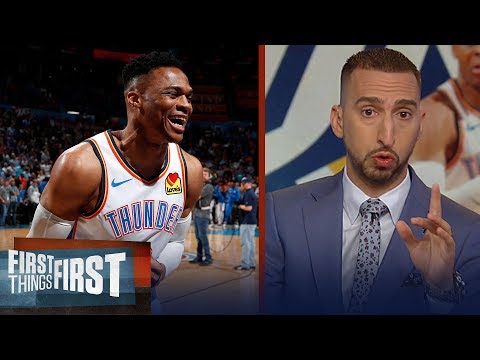 Nick Wright reacts to Russell Westbrook's historic 20-20-20 game | NBA | FIRST THINGS FIRST