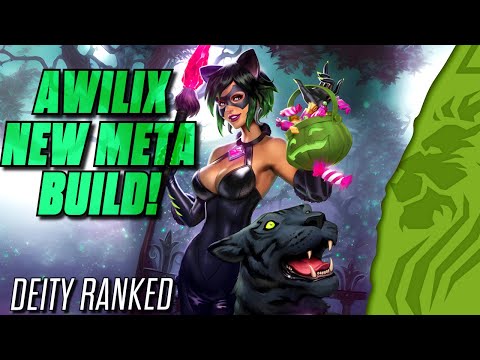 AWILIX NEW META BUILD! DEITY RANKED SMITE 2