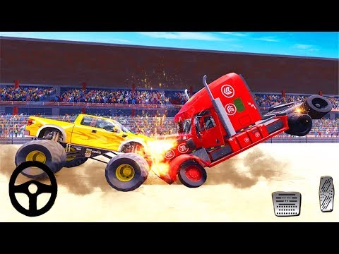 Monster Truck Demolition Derby Games： Extreme Demolition Derby Truck Crash - Android Gameplay