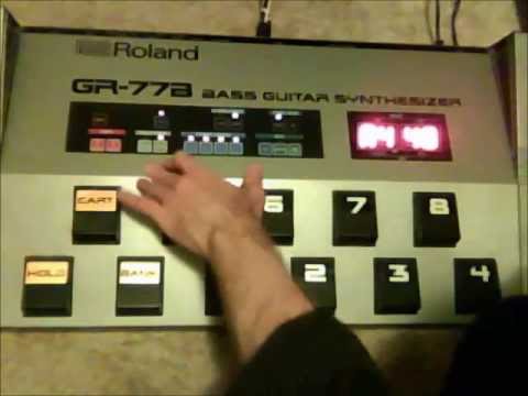 Roland GR77B Bass Guitar Synth Part 3 - Floor Unit (Part 1 - Overview)