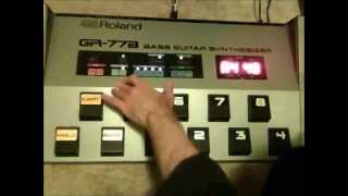Video thumbnail for Roland GR77B Bass Guitar Synth Part 3 - Floor Unit (Part 1 - Overview) by Dave Flynn