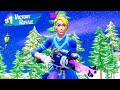 SNOWBELL Skin High Kill Solo Wins Gameplay - Fortnite Season 5 PS5 Controller