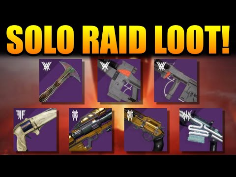All Solo Raid Loot - 21 Raid Chests Per Week