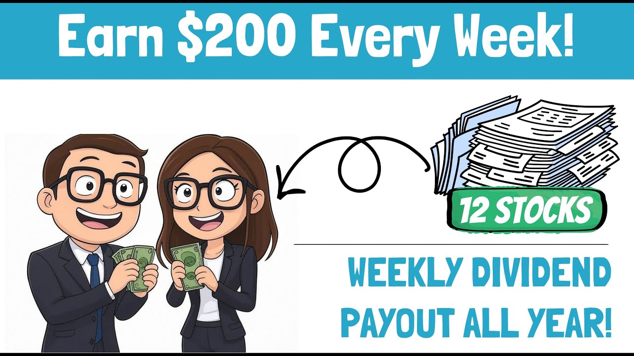 12 Dividend Stocks That PAY Every Week!