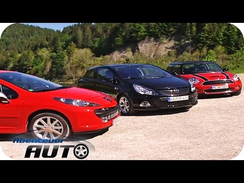 Vergleichstest Sportliche Kleinwagen: Mini vs Corsa vs Peugeot 207 - Abenteuer Auto