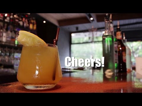 Passion food Network : Cocktail Vodka, Peach Brandy & Absinthe : The Deawing