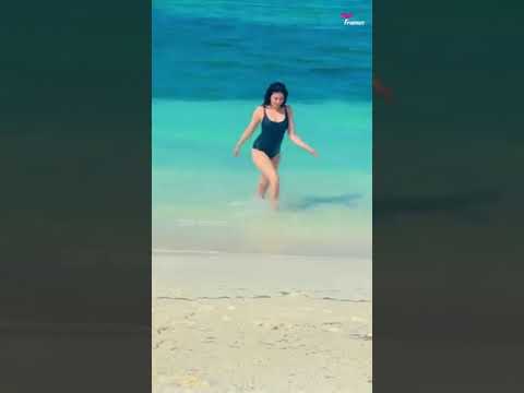 Pranitha Subash raises heat at beach enjoying her birthday times