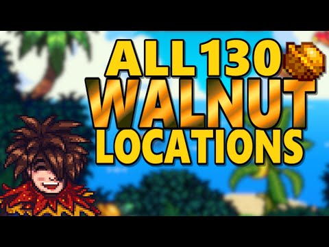 Stardew Valley 1.5 - All 130 Golden Walnut Locations!
